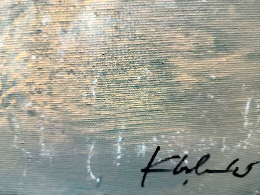 Ecouri ale unor spatii eterne pictura de colectie Ovidiu Kloska