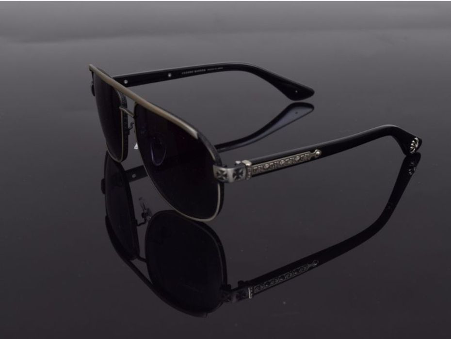 Слънчеви очила Chrome Hearts Boneyard Silver