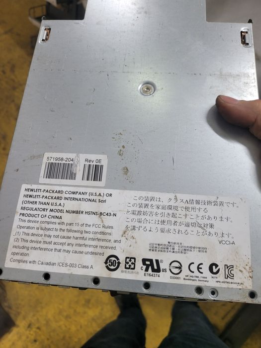Коммутатор hp virtual connect flexfabric 10gb 24 port