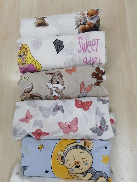 Чаршаф с ластик и калъфка