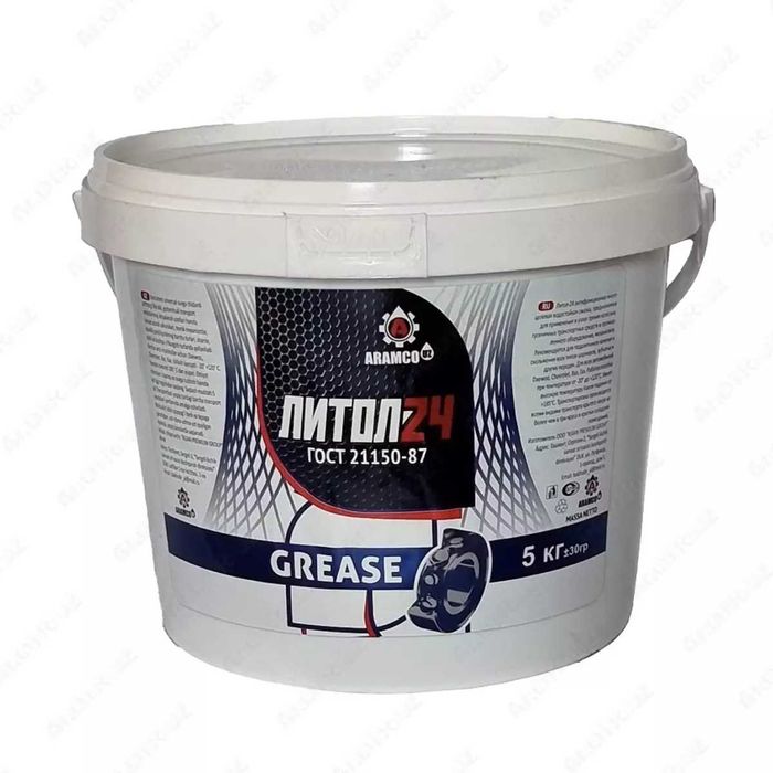 Смазка Litol 24 – В разных объемах: 50г, 100г, 1кг, 5кг, 10кг, 15кг