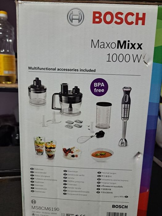 Кухонный комбайн Bosch (измельчение, нарезка, взбивание, смешивание))