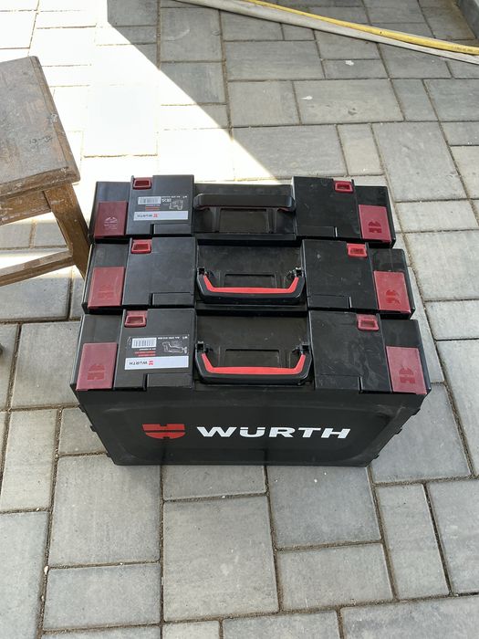 Vind set complet 3buc wurth AFS,ABH,APS 18 Compact  2024 toate 5ah