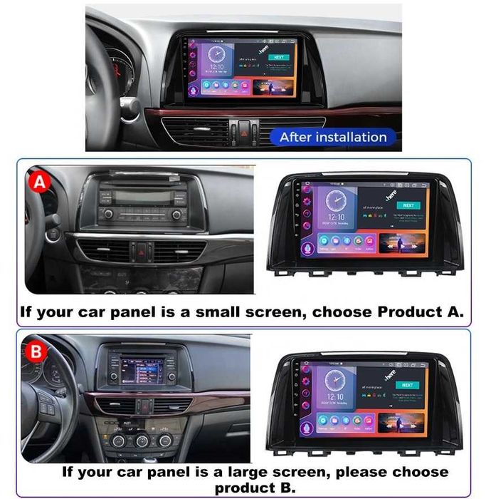 Мултимедия за Mazda 6 GJ Atenza Навигация двоен дин Мазда 6 плеър