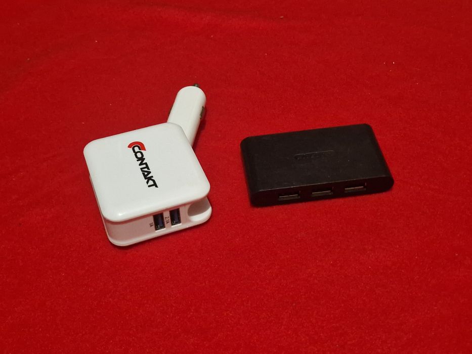 Adaptor priza si auto 3 in 1