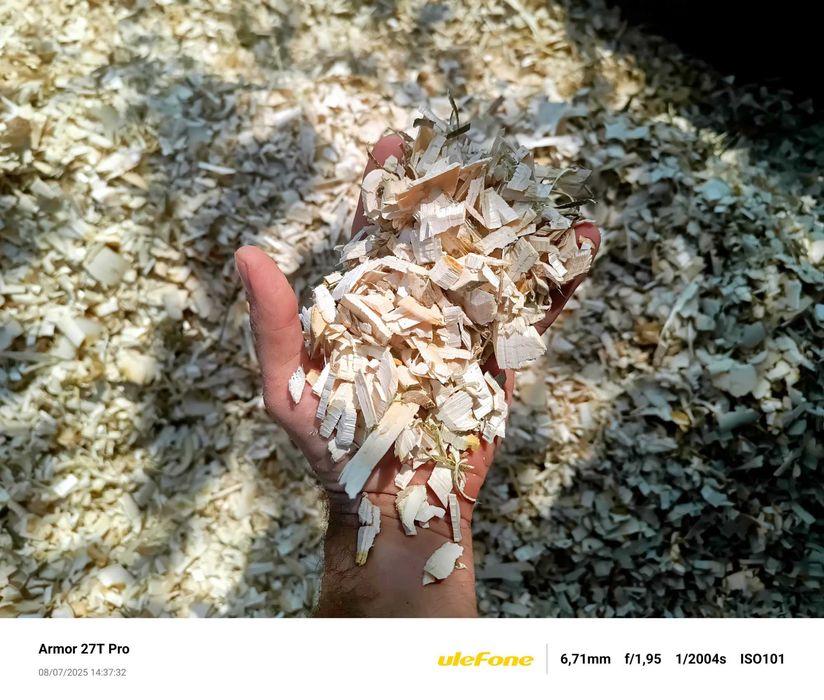 ЧЕРНИЧЕВ МУЛЧ - Натурален / Дървесен чипс /  Мулч Черница