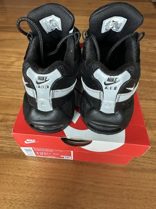 NIKE Air max 95 детски маратонки черно/ металик
