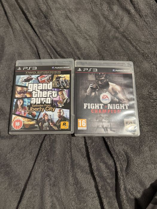 Gta libert city ,Max payne 3 и Fight night champion ПС 3 Ps 3 и