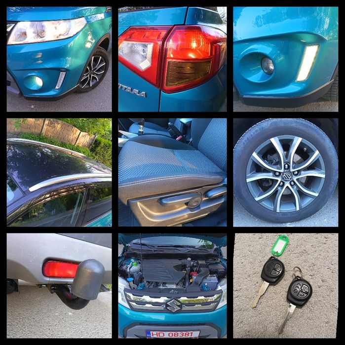 Suzuki Vitara*SUV*Af.2016*1.6 D*130 Cp*6+1 V*Clima*Pilot*Navi+Cameră*Led*Jante Aliaj*Euro 6!