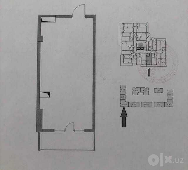 Imperial Club City Продается 1 комнатная квартира коробка Ц-2 Алайский