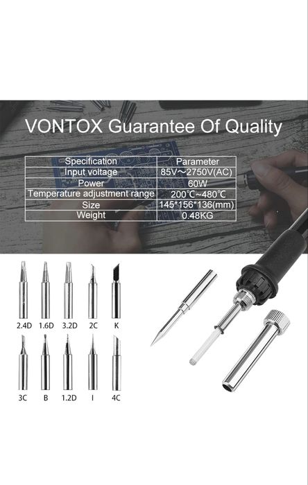Stație de lipit V VONTOX 60W