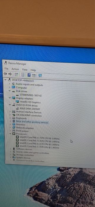 Sistem PC complet Intel i5-3570 + TV / Monitor  LED 39'