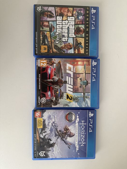 Диски на ПС5 3 игры