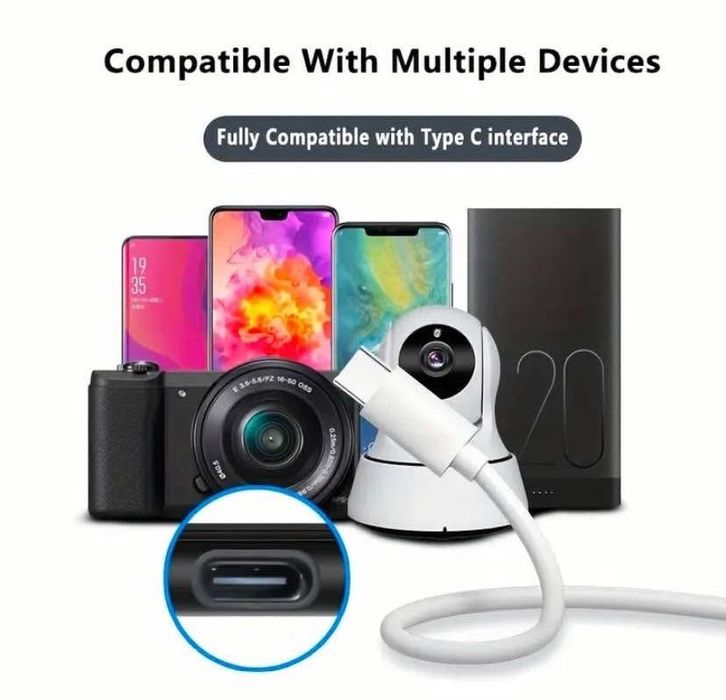 Cablu de încărcare rapidă USB-C 12M