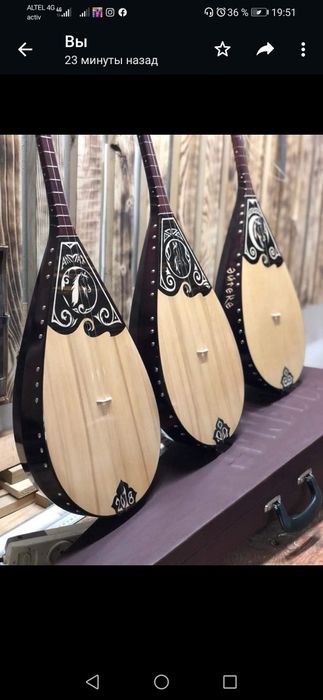 Концертный профессиональный домбра