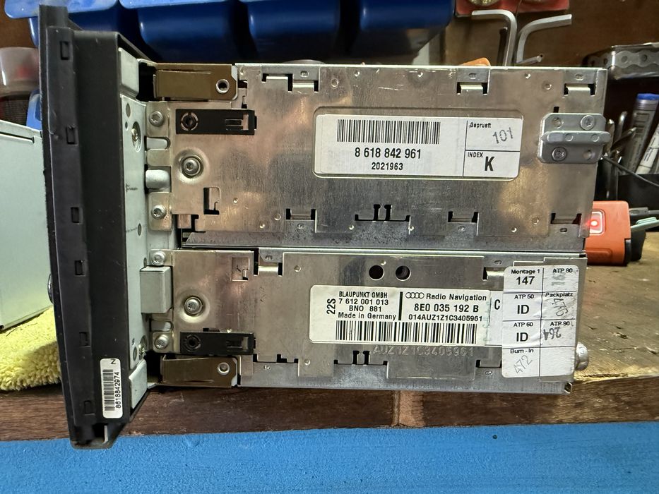 RNS-e, RNS-d + двоен дин