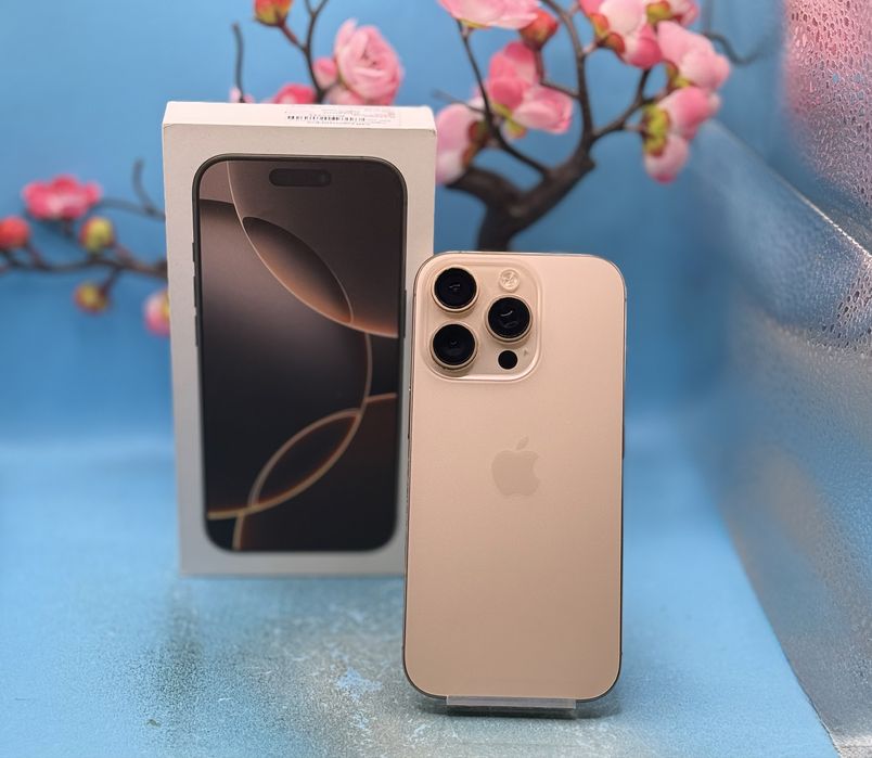 Apple iPhone 16 Pro, 128GB, 5G, Desert Titanium