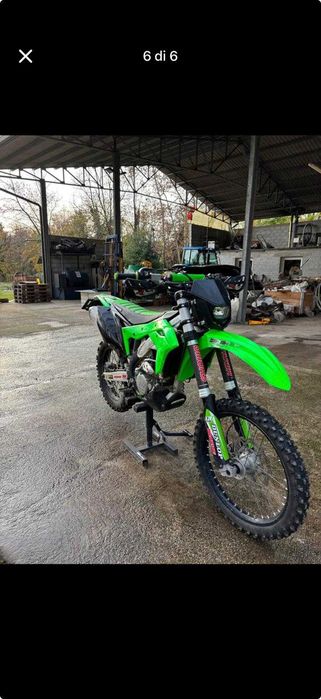 Kawasaki cross/enduro ușor – 83 ore – stare excelentă