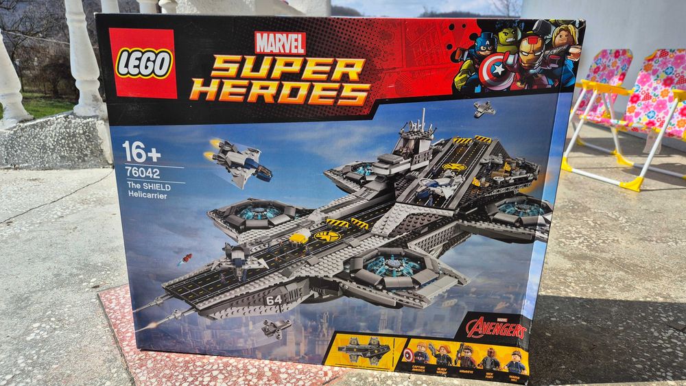 Lego Marvel Shield Helicarrier (76042) - retras 2017, NOU, SIGILAT