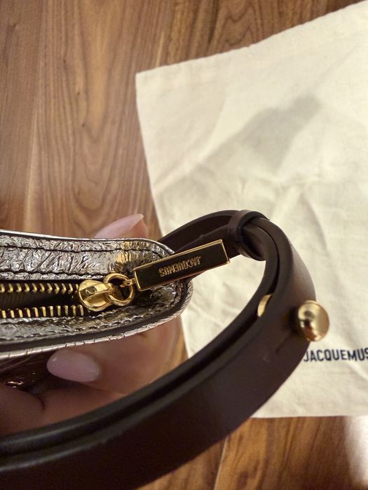 Орогинална чанта jacquemus  100% The Bisou Perle