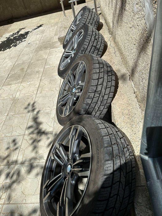 Джанти за БМВ 5 със гумите