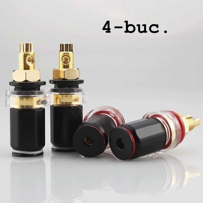 Terminale boxe / amplificator-model scurt - 4 buc.