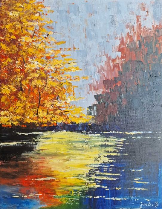 Tablouri pictate manual