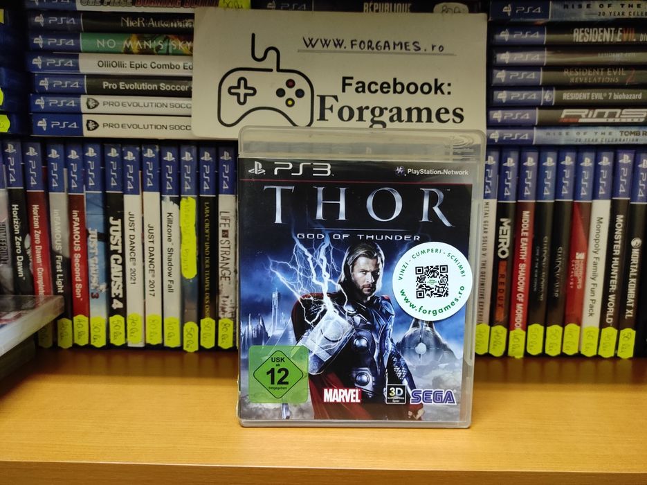 Joc  PS3 Thor God of Thunder Marvel Forgames.ro