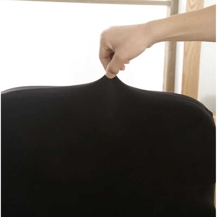 Калъф за офис стол, Универсален Черен протектор за столове, калъфи
