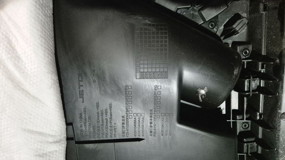 Обшивка дверей Jetour X90