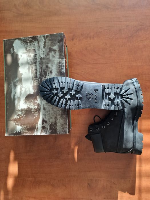 Зимни, планински кожени боти Timberland, унисекс. Купувани за жена...