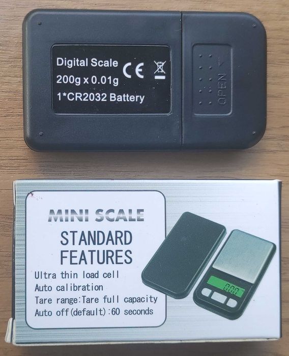 Малка везна до 500грама с точност 0.01 грам