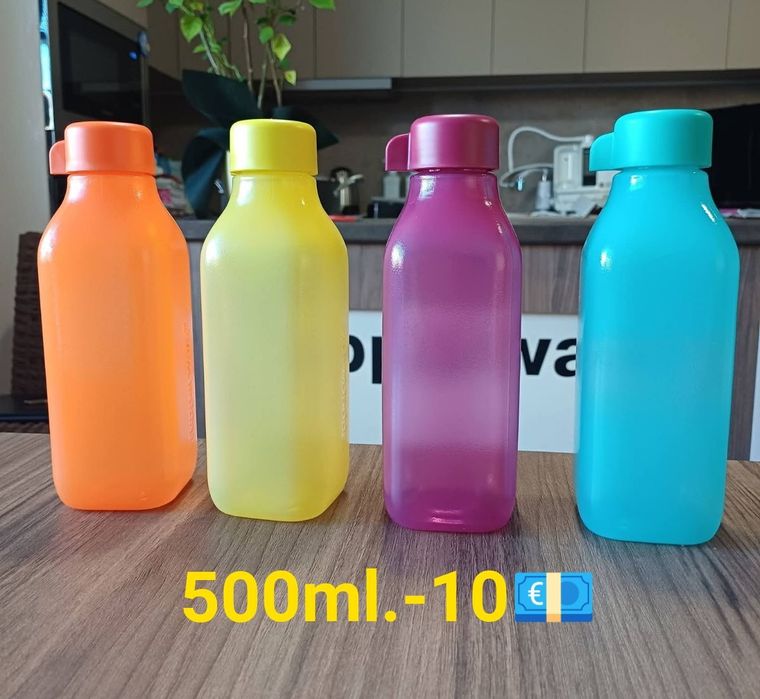 Еко бутилки, термочаши, херметически затворени чашиот TUPPERWARE