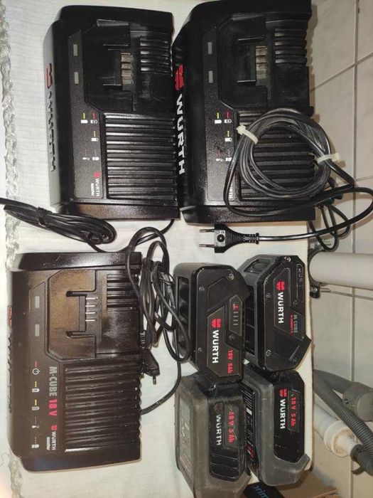 Würth MCube încărcător și acumulatori