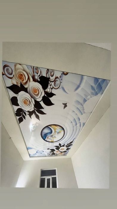 Натяжной потолок хизмети