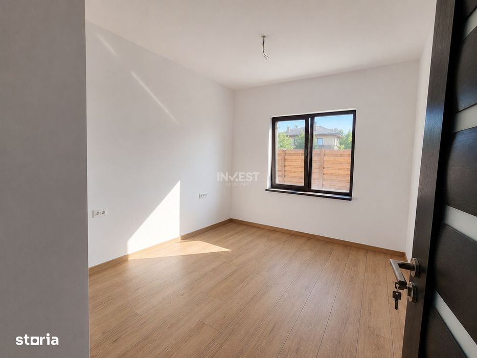 Casa individuala, cu 3 camere, plan parter, zona Horpaz