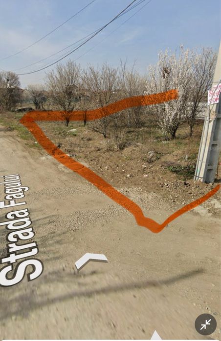 Vand teren cornetu 7 min de bucuresti!