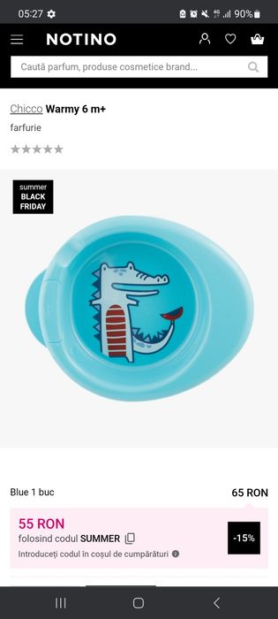 Farfurie termica warmy