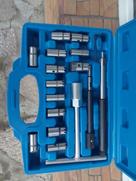 Комплект за почистване леглата на дюзите - 17 части