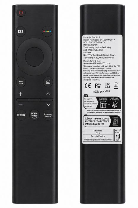 Telecomandă compatibilă pentru Samsung Smart TV, nouă, sigilată.