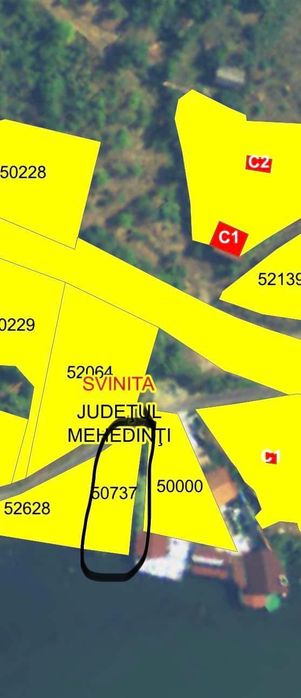 Teren de vânzare pe malul Dunării, Comuna Svinița  !