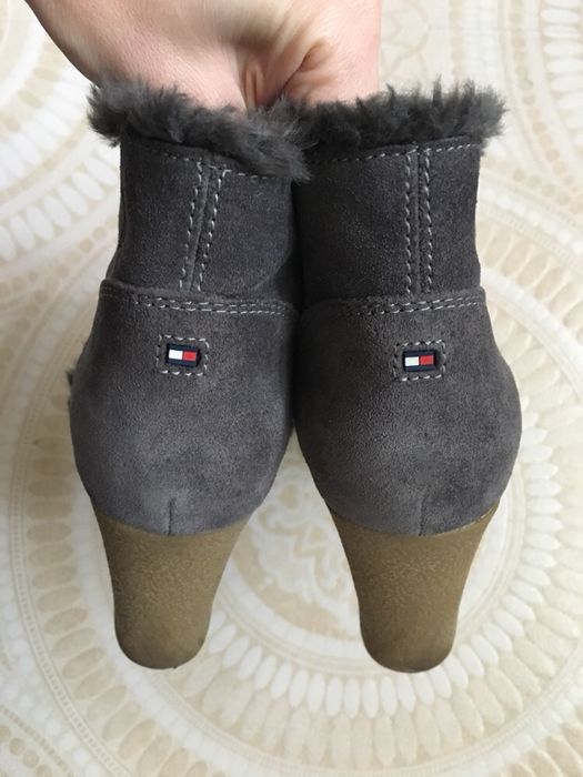 Ghete/botine Tommy Hilfiger, nr 38, piele naturala