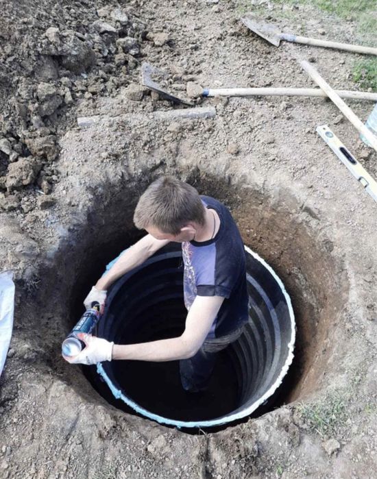 Бурение скважин на воду. Колодец.