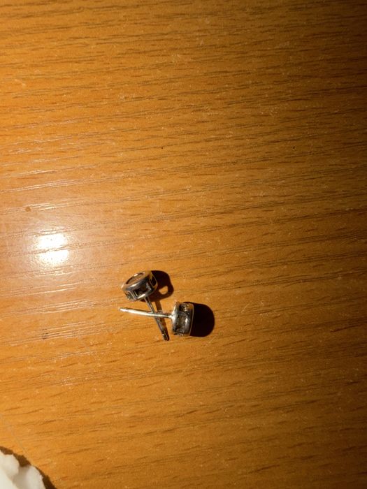 Серьги серебро люверс