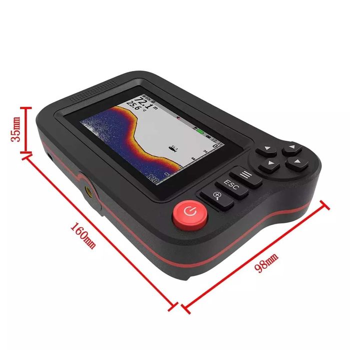 Sonar Lucky Fish Finder XF08 Color , wireless  , raza 200 metri -Nou