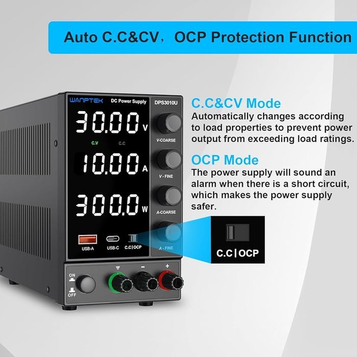 Sursa de tensiune 30V 5A 4 digiti - high precission