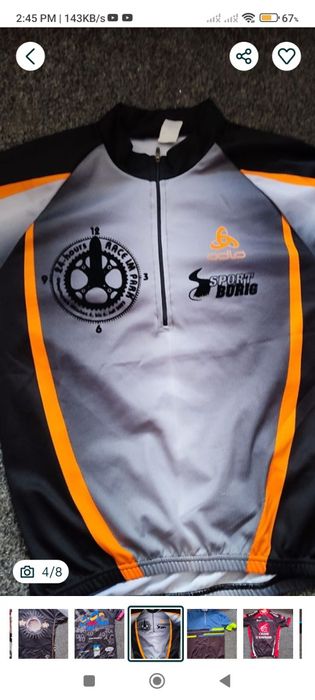 Tricouri ciclism 11 buc mărimi XS , S , M , L și XL