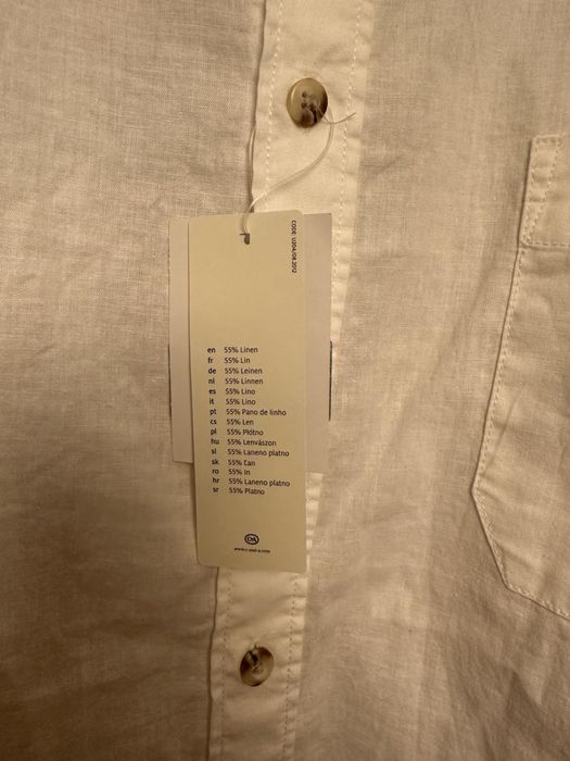 Camasa alba 6XL cu eticheta