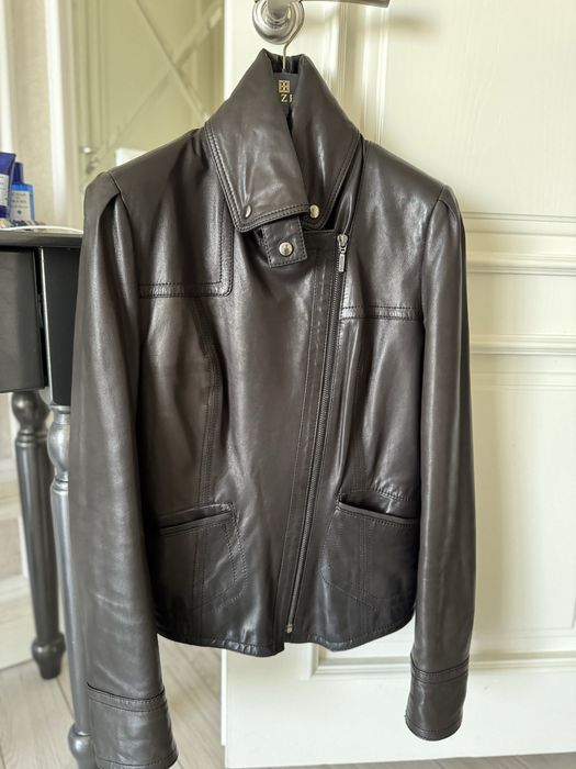 Женская кожаная куртка