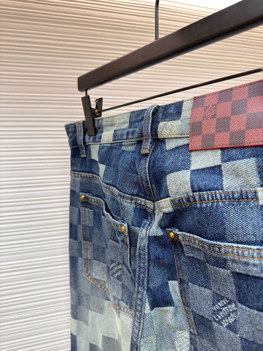 Blugi Louis Vuitton Calitate Premium